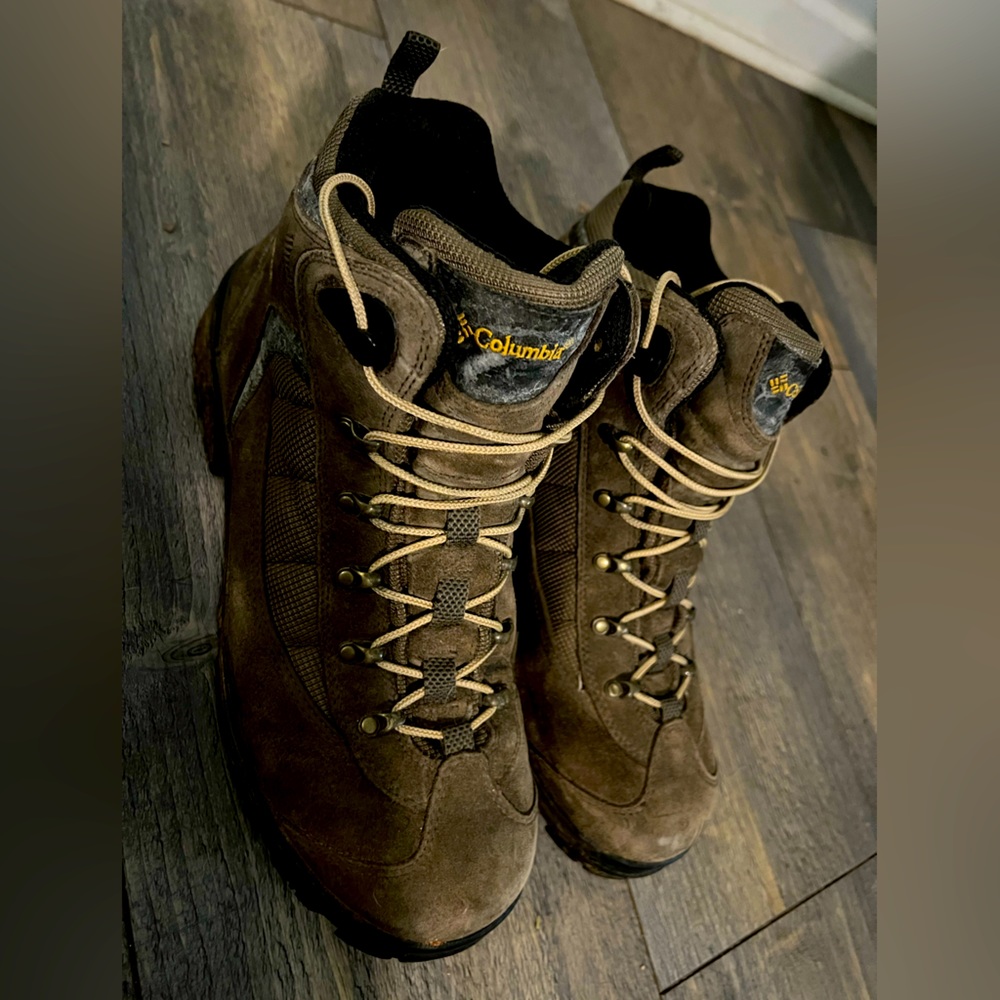 Columbia Leather Copper River Hiking Boots Mens 12
